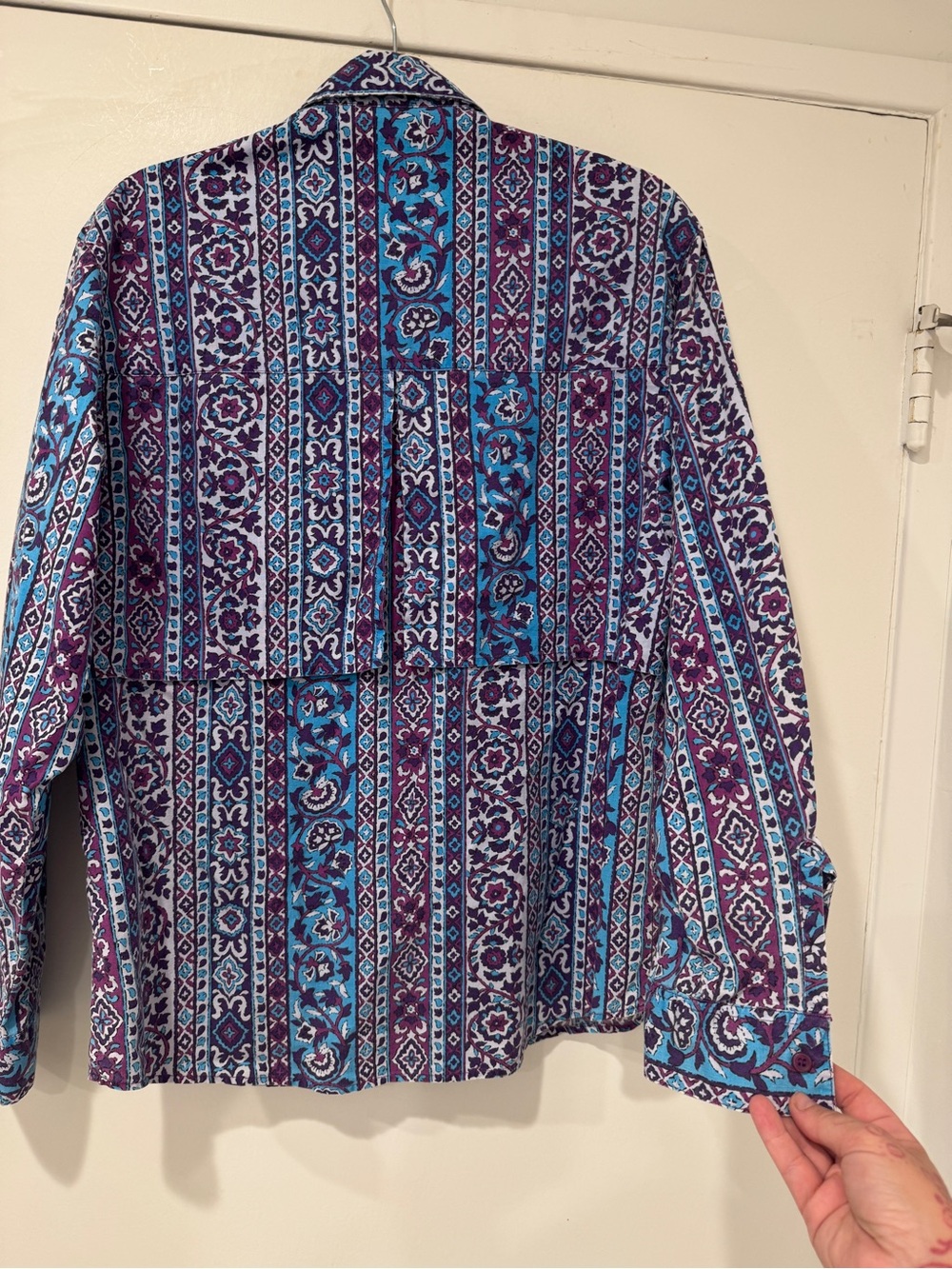 Vintage Frontier Series Western Button-Up Shirt | Southwestern Print Unisex - Picture 5 of 7